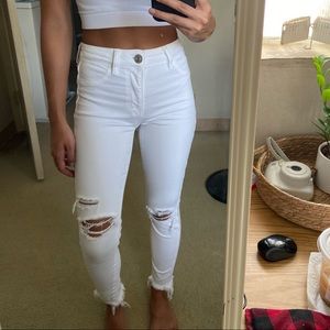 High Rise Jegging Crop